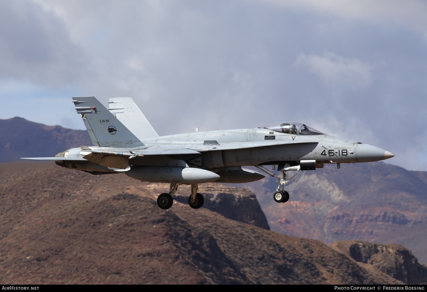 Aircraft Photo of C.15-90 | McDonnell Douglas F/A-18A+ Hornet | Spain - Air Force | AirHistory.net #615677