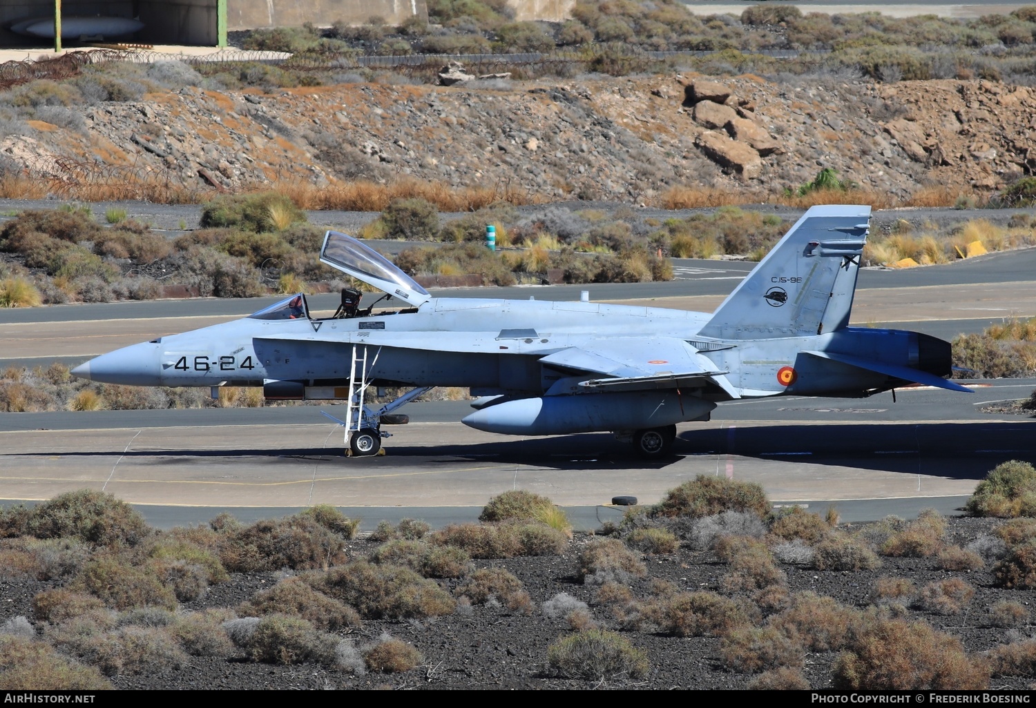 Aircraft Photo of C.15-96 | McDonnell Douglas F/A-18A+ Hornet | Spain - Air Force | AirHistory.net #615678