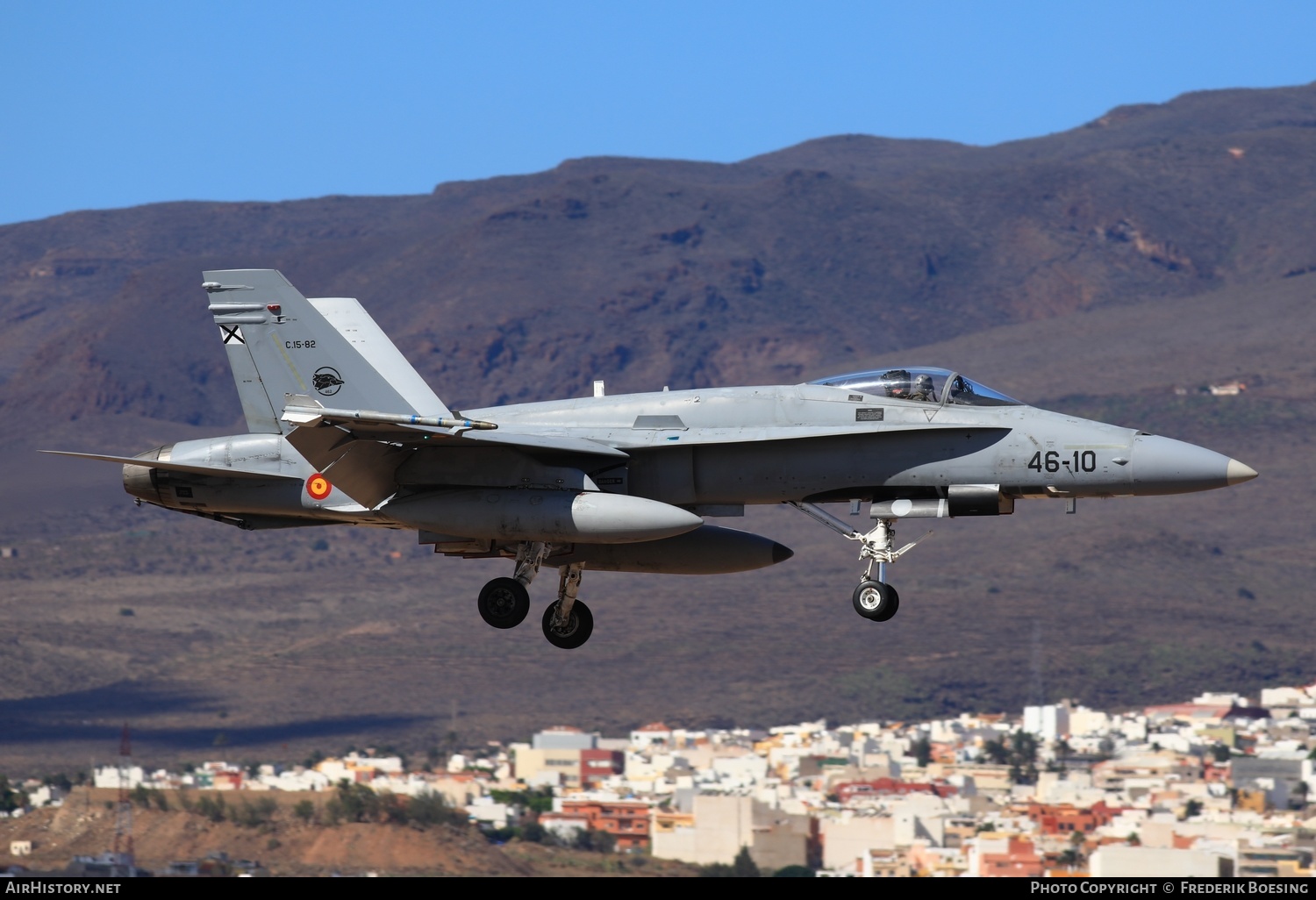 Aircraft Photo of C.15-82 | McDonnell Douglas F/A-18A+ Hornet | Spain - Air Force | AirHistory.net #615681