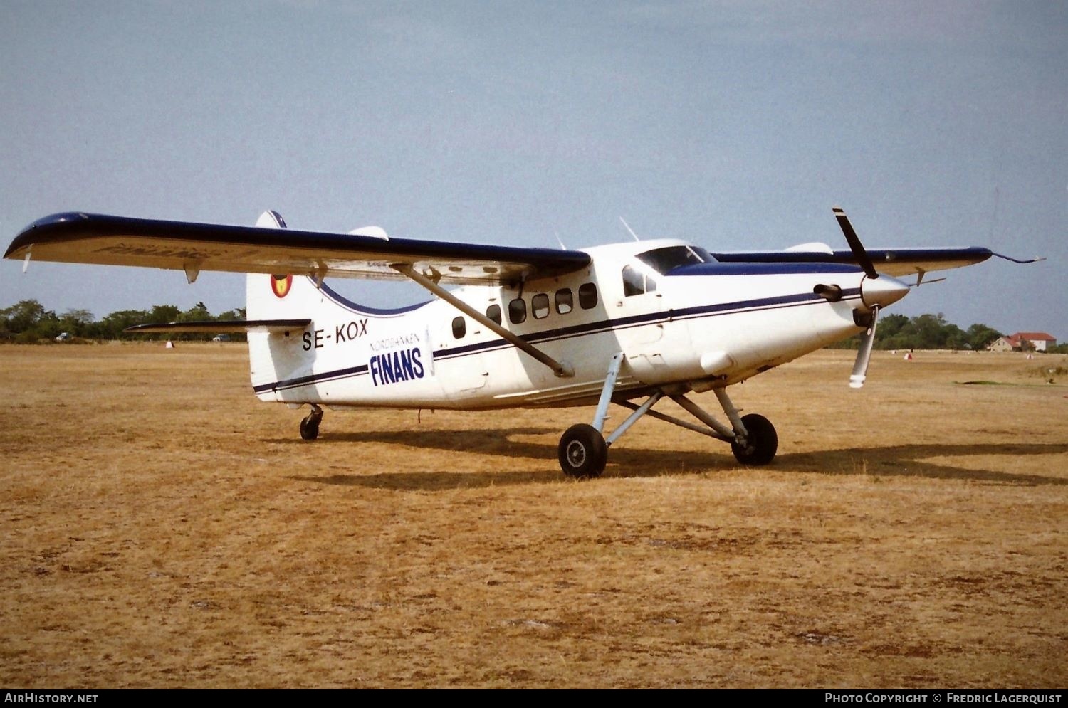 Aircraft Photo of SE-KOX | Vazar DHC-3T Turbine Otter | Svenska Fallskärmsklubben Aros | AirHistory.net #615692