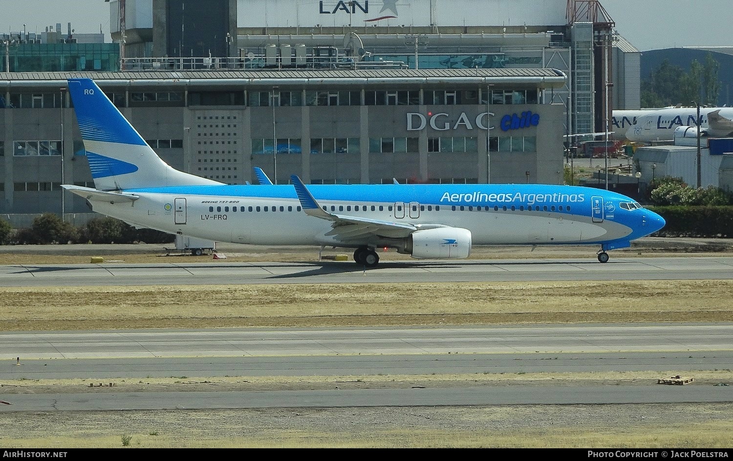 Aircraft Photo of LV-FRQ | Boeing 737-8BK | Aerolíneas Argentinas | AirHistory.net #615699