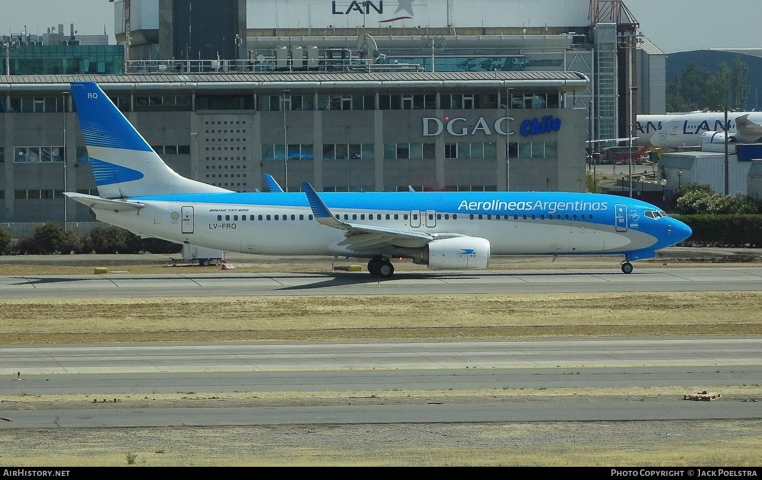 Aircraft Photo of LV-FRQ | Boeing 737-8BK | Aerolíneas Argentinas | AirHistory.net #615699