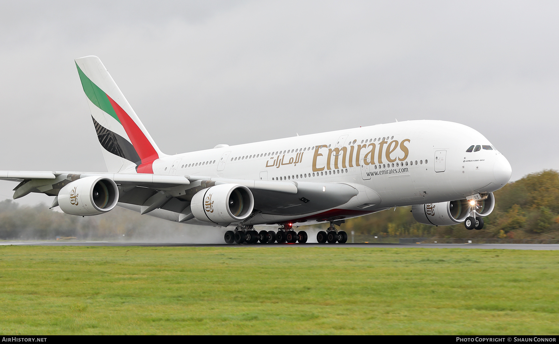 Aircraft Photo of A6-EOZ | Airbus A380-861 | Emirates | AirHistory.net #615702