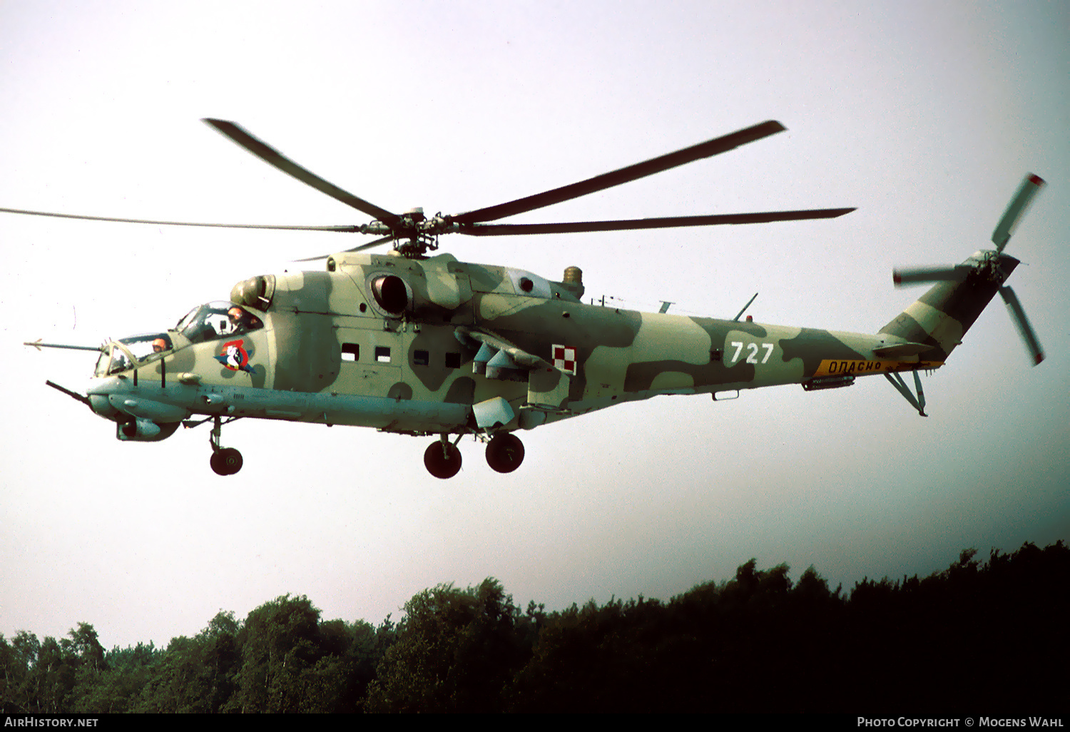 Aircraft Photo of 727 | Mil Mi-24W | Poland - Army | AirHistory.net #615716