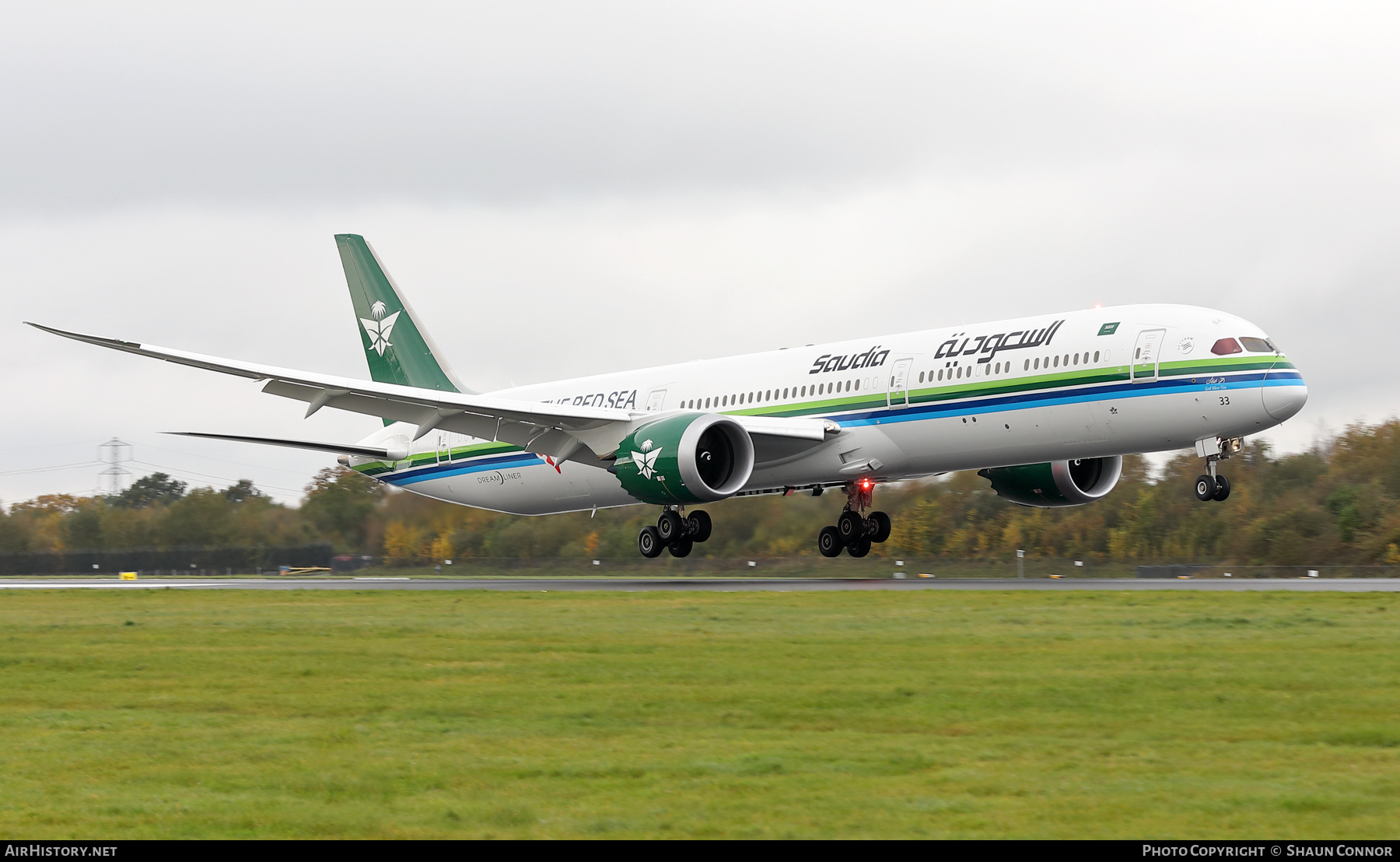 Aircraft Photo of HZ-AR33 | Boeing 787-10 Dreamliner | Saudia - Saudi Arabian Airlines | AirHistory.net #615723