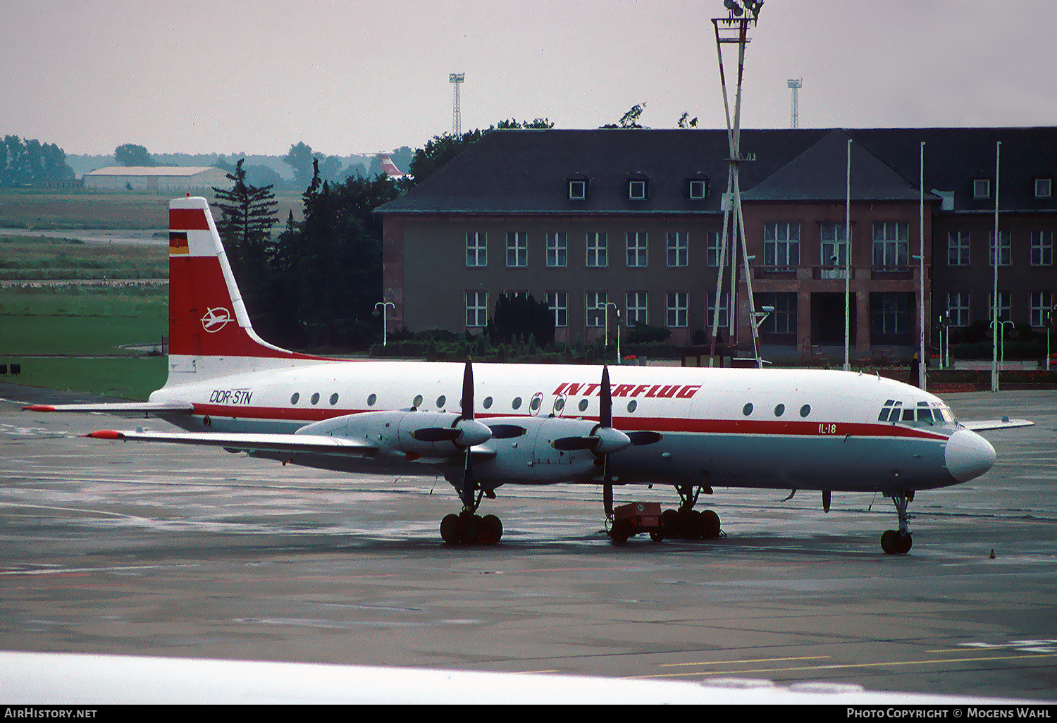 Aircraft Photo of DDR-STN | Ilyushin Il-18D | Interflug | AirHistory.net #615730