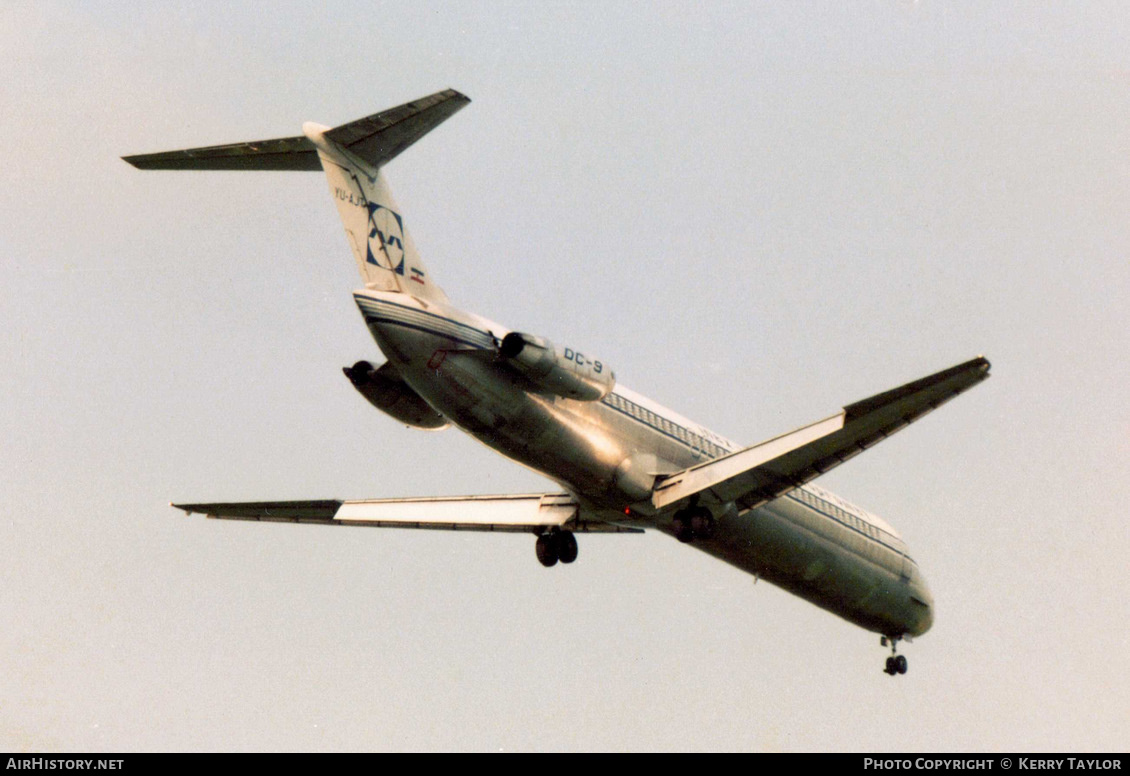 Aircraft Photo of YU-AJT | McDonnell Douglas DC-9-51 | Inex-Adria Airways | AirHistory.net #615744
