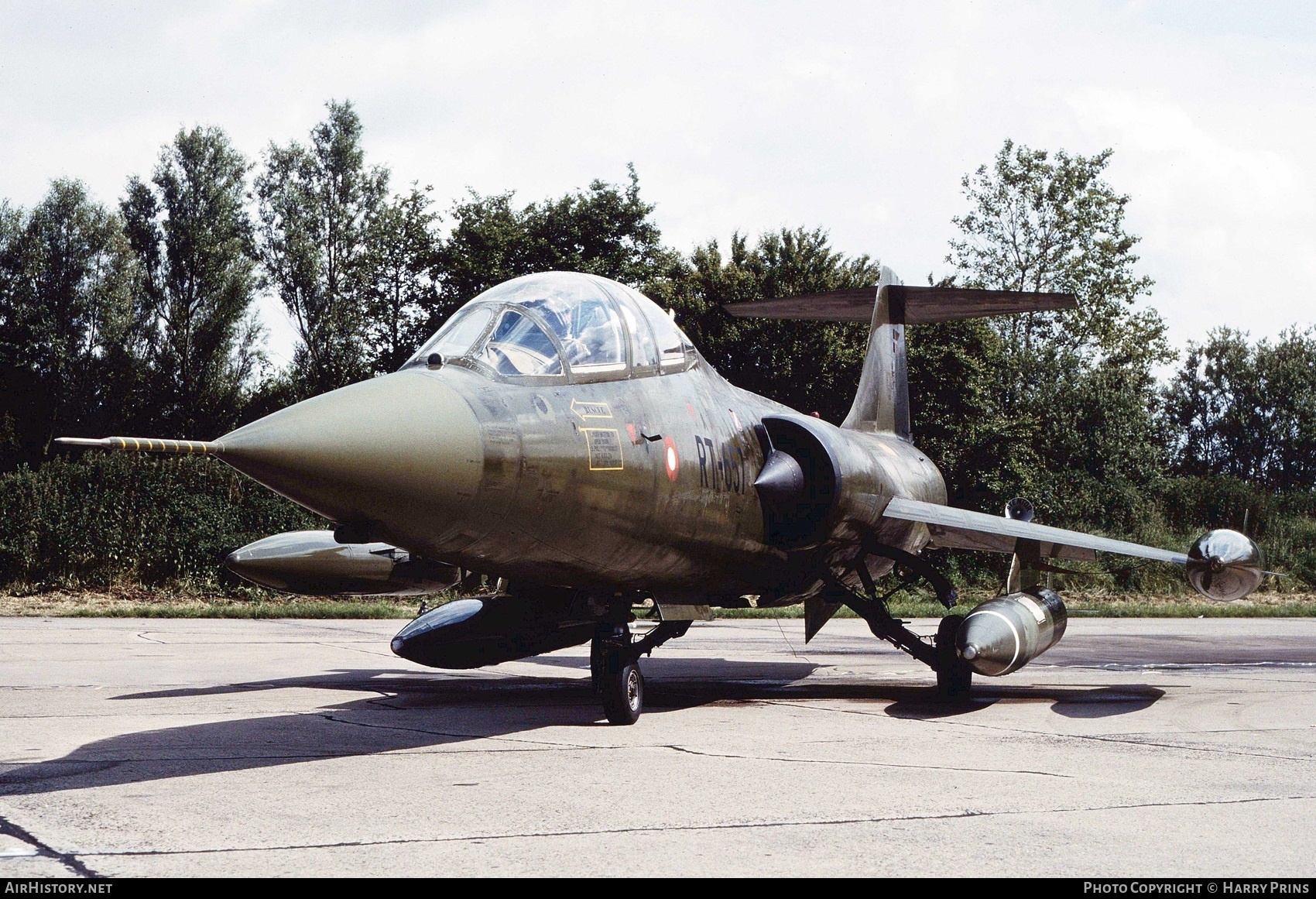 Aircraft Photo of RT-657 | Lockheed CF-104D Starfighter Mk1 | Denmark - Air Force | AirHistory.net #615751