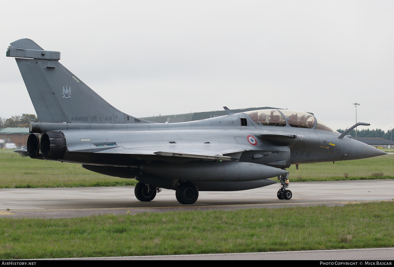 Aircraft Photo of 351 | Dassault Rafale B | France - Air Force | AirHistory.net #615759