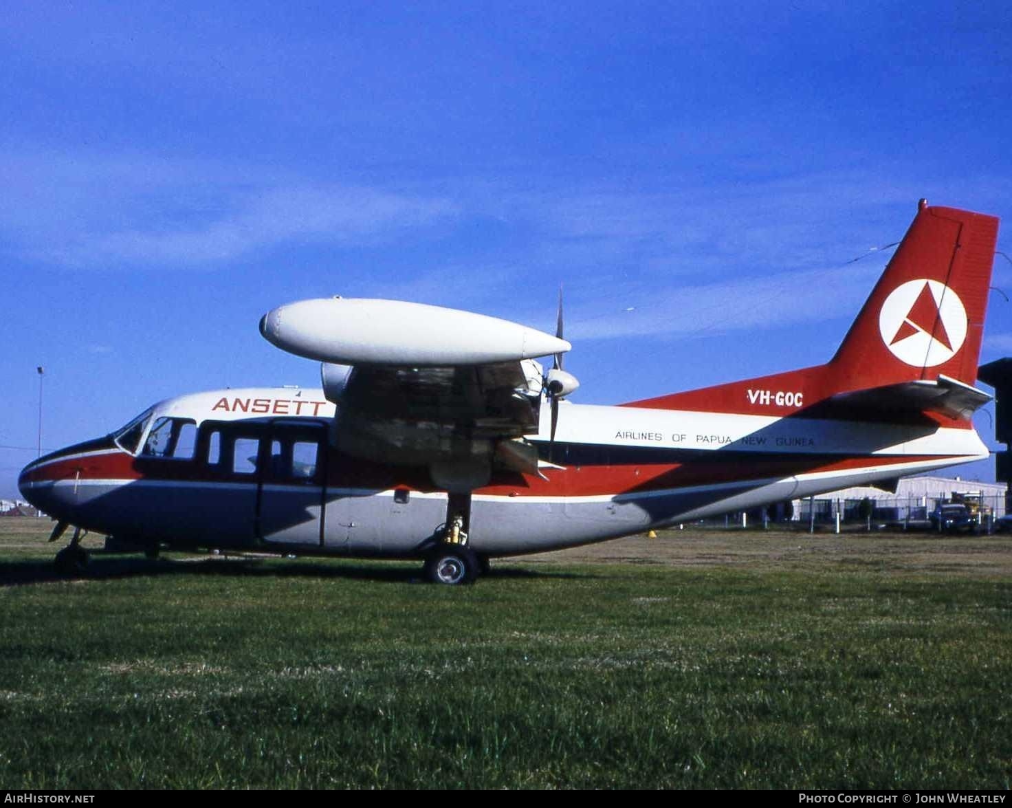 Aircraft Photo of VH-GOC | Piaggio P-166AL-1 | Ansett Airlines of Papua New Guinea | AirHistory.net #615767