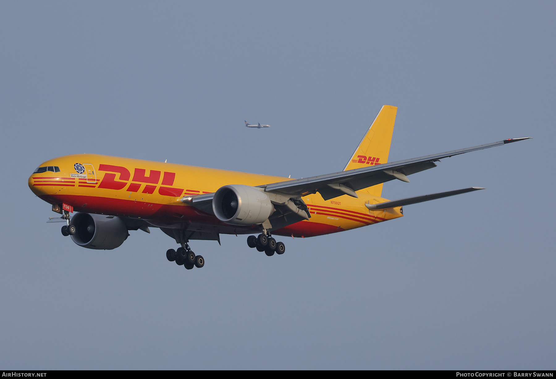 Aircraft Photo of N706GT | Boeing 777-F | DHL International | AirHistory.net #615770