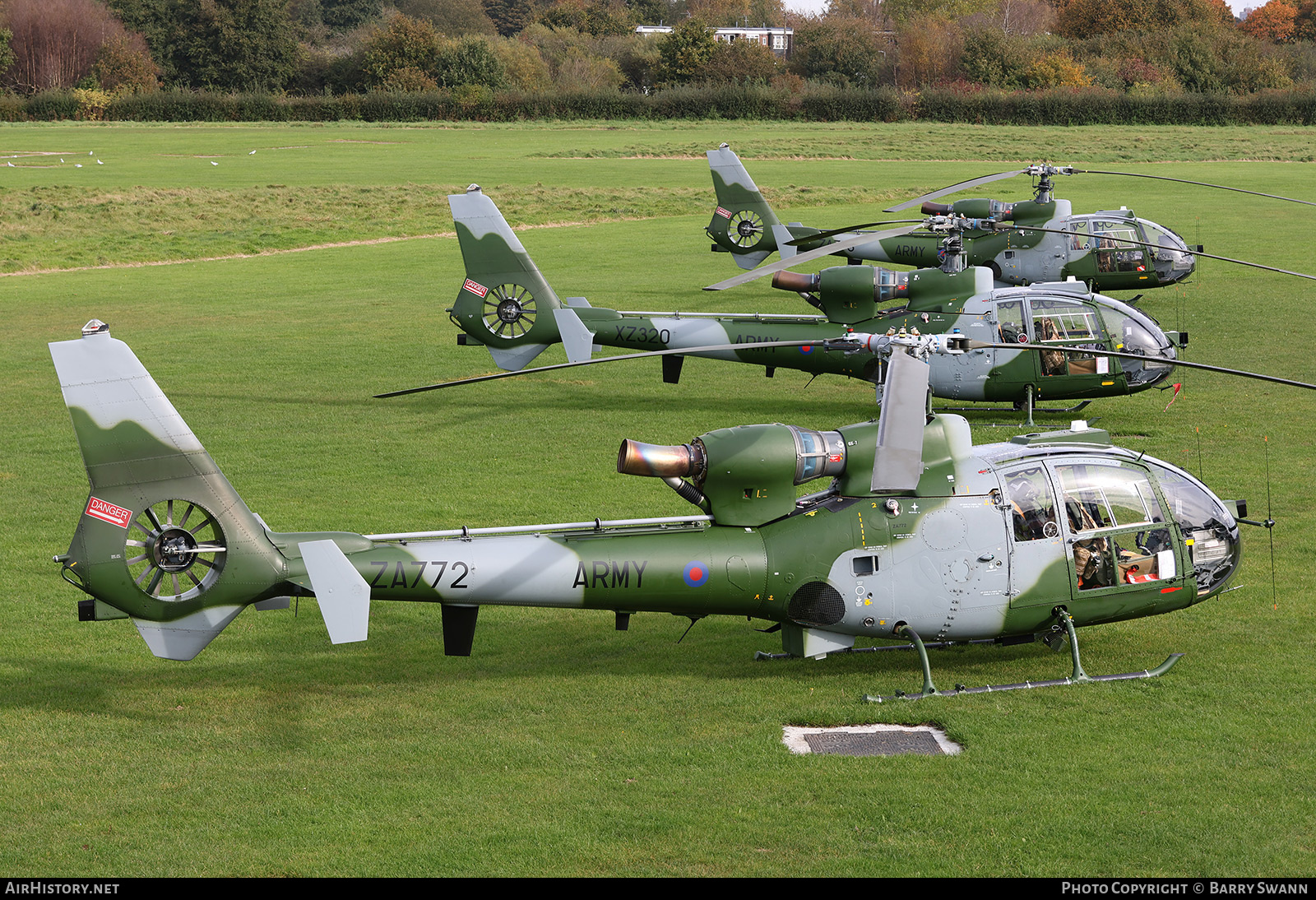 Aircraft Photo of ZA772 | Aerospatiale SA-341B Gazelle AH1 | UK - Army | AirHistory.net #615772