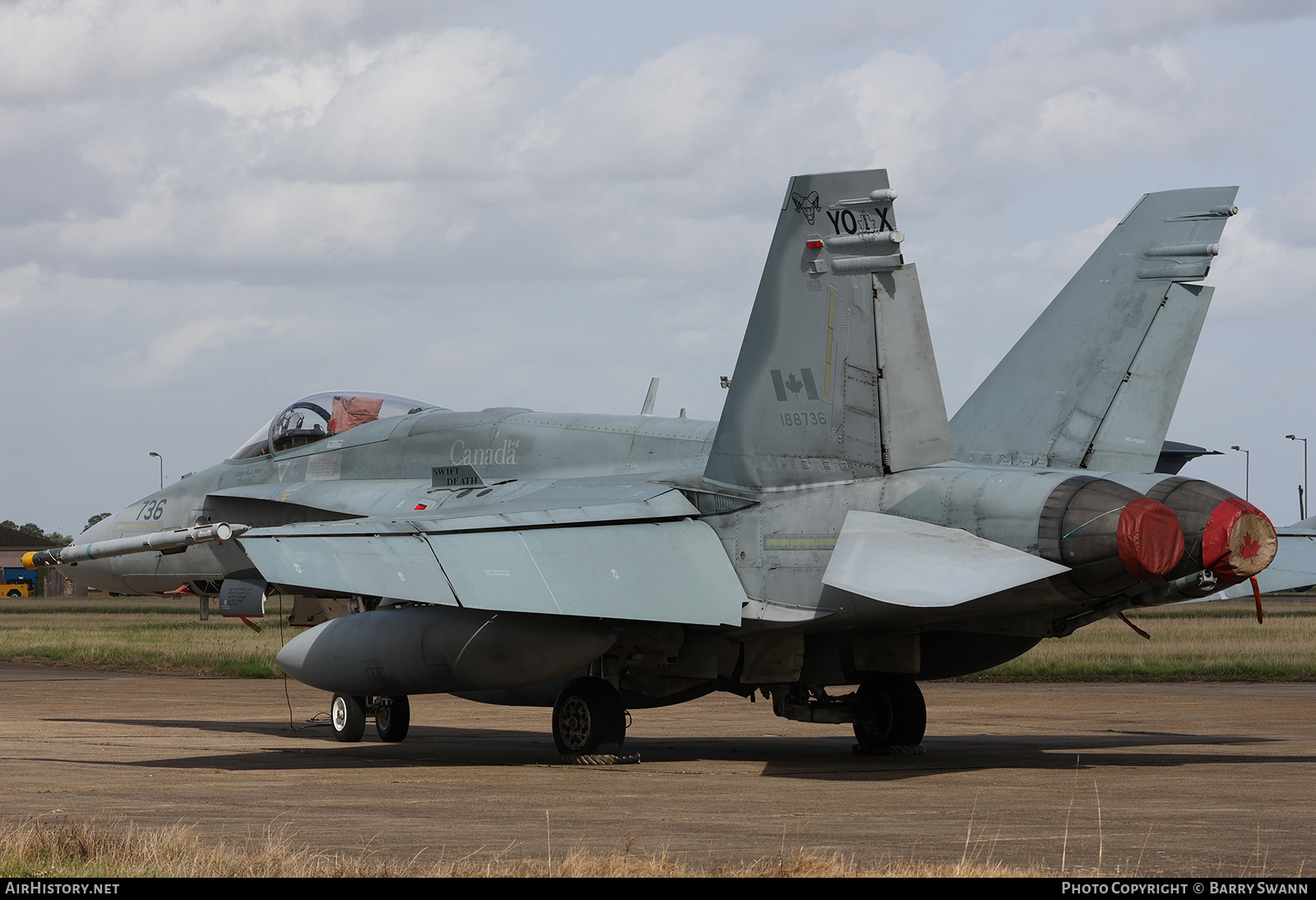 Aircraft Photo of 188736 | McDonnell Douglas CF-188 Hornet | Canada - Air Force | AirHistory.net #615778