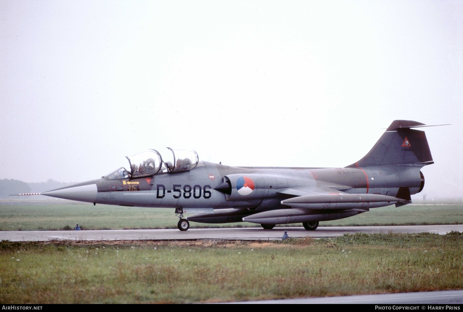 Aircraft Photo of D-5806 | Lockheed TF-104G Starfighter | Netherlands - Air Force | AirHistory.net #615788