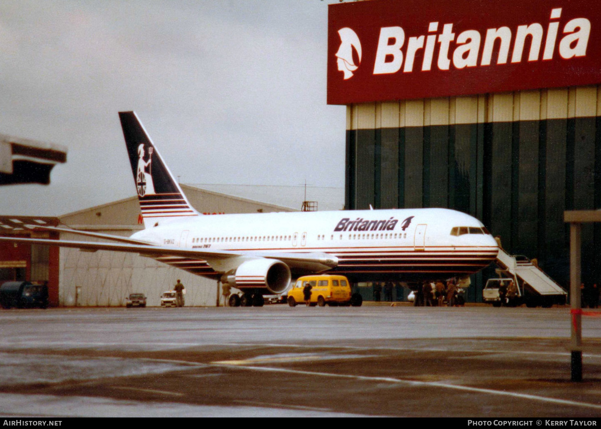 Aircraft Photo of G-BKVZ | Boeing 767-204 | Britannia Airways | AirHistory.net #615800