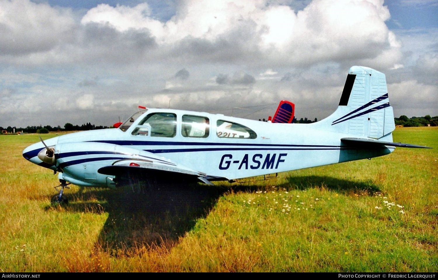 Aircraft Photo of G-ASMF | Beech D95A Travel Air | AirHistory.net #615842