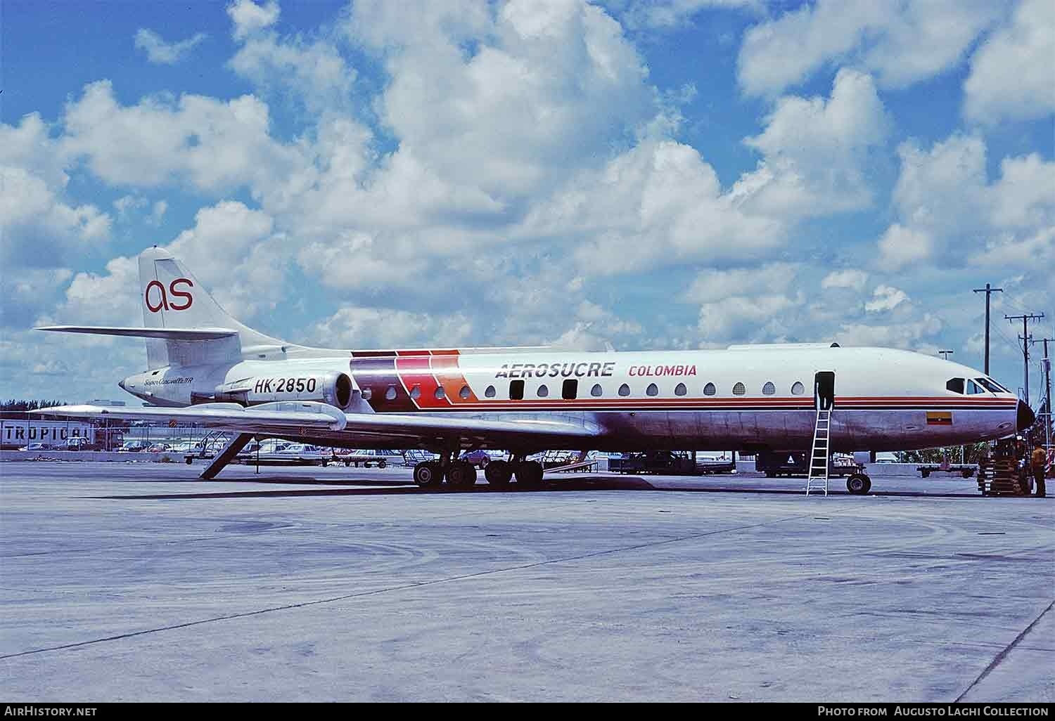 Aircraft Photo of HK-2850 | Sud SE-210 Caravelle 11R | Aerosucre | AirHistory.net #615844