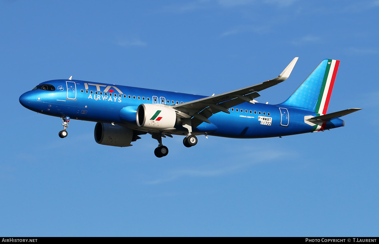 Aircraft Photo of F-WWBT | Airbus A320-272N | ITA Airways | AirHistory.net #615867