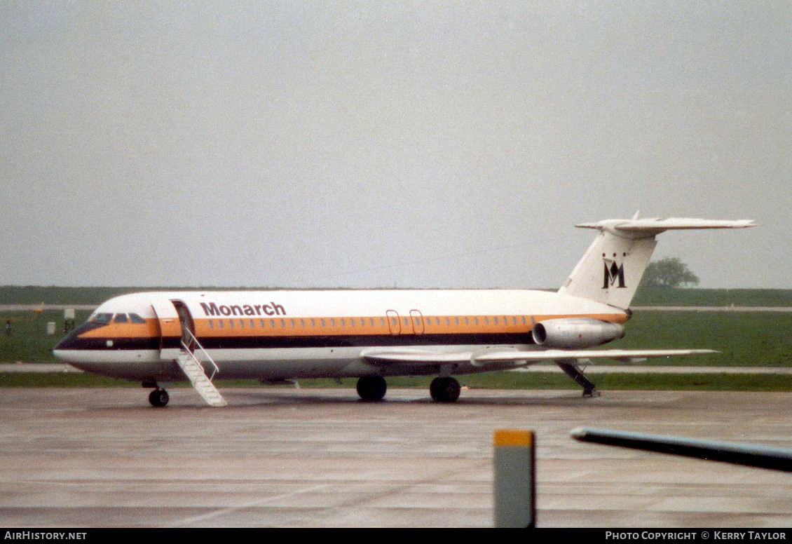 Aircraft Photo of G-AWWZ | BAC 111-509EW One-Eleven | Monarch Airlines | AirHistory.net #615874
