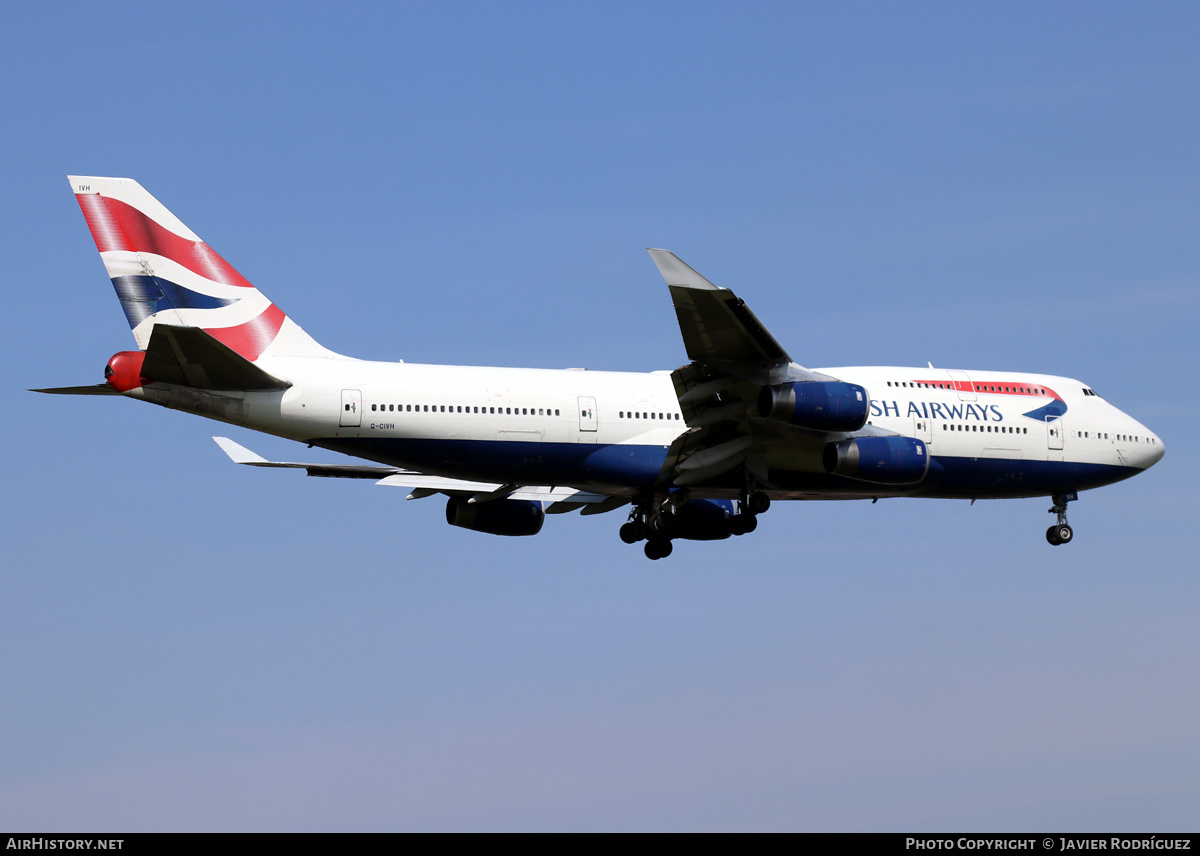 Aircraft Photo of G-CIVH | Boeing 747-436 | British Airways | AirHistory.net #615884