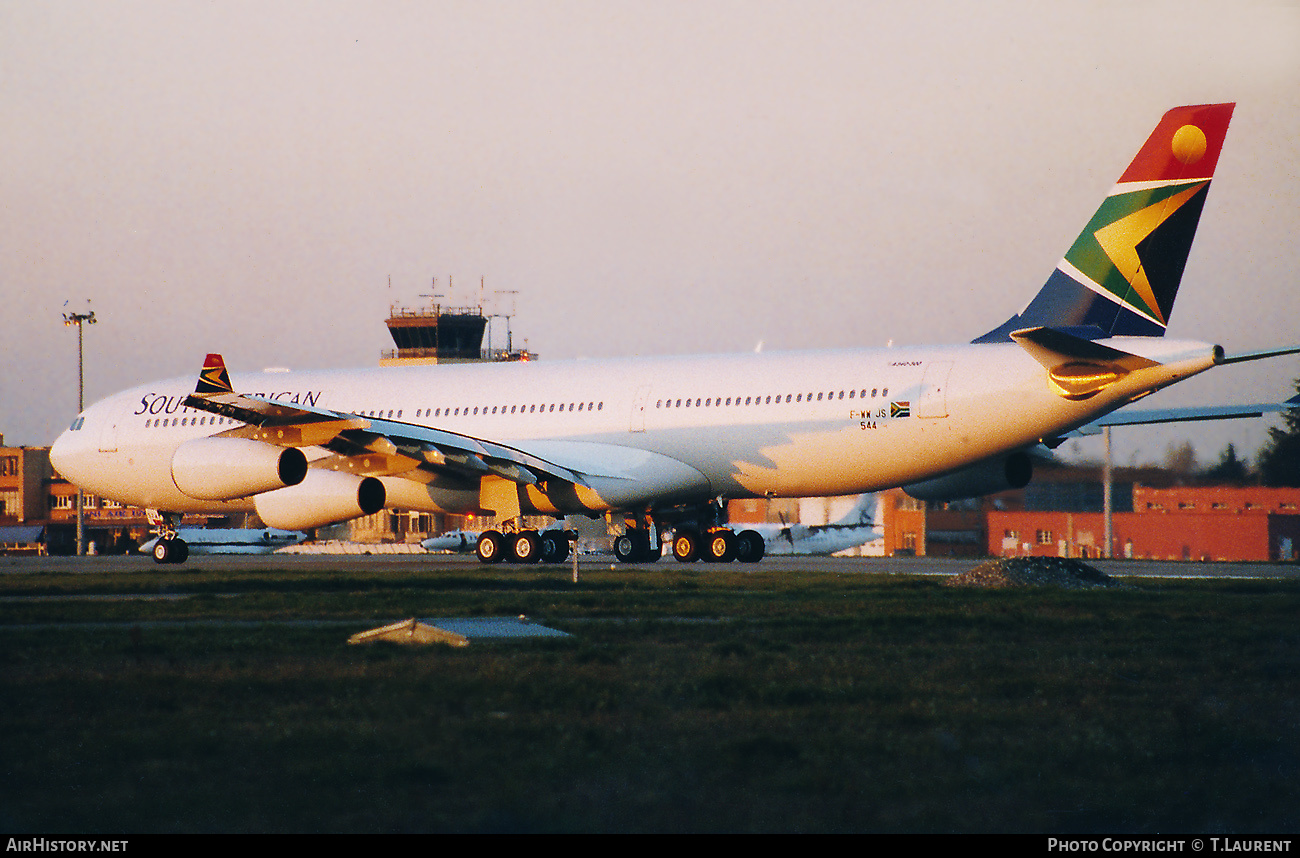 Aircraft Photo of F-WWJS | Airbus A340-313E | South African Airways | AirHistory.net #615905