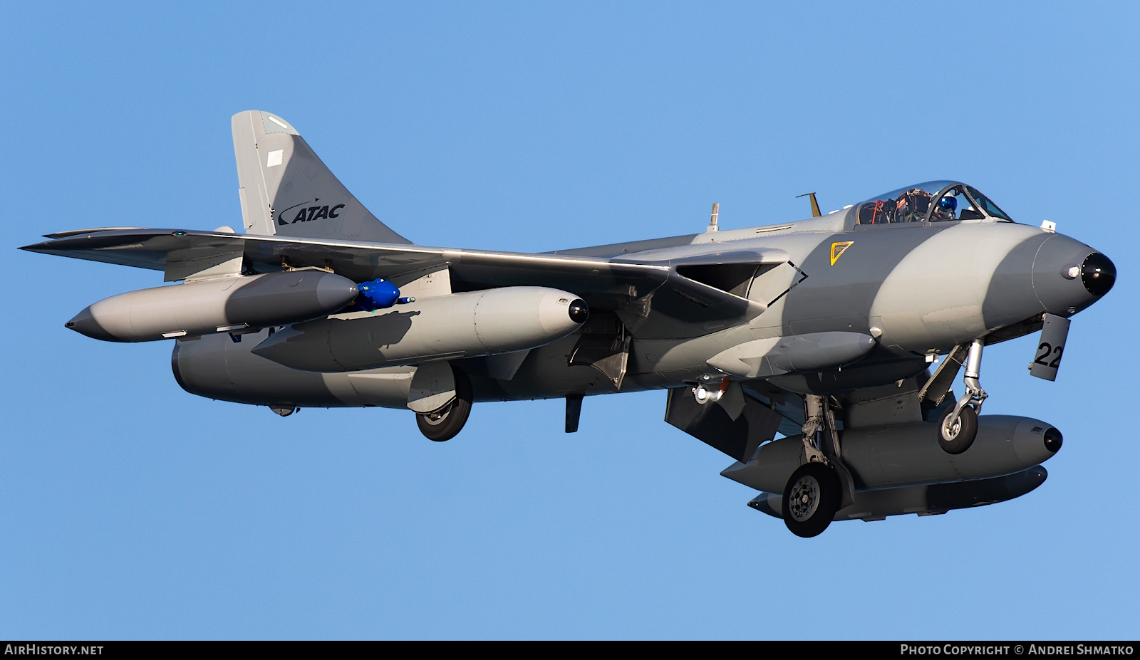 Aircraft Photo of N322AX | Hawker Hunter F58 | ATAC - Airborne Tactical Advantage Company | AirHistory.net #615918