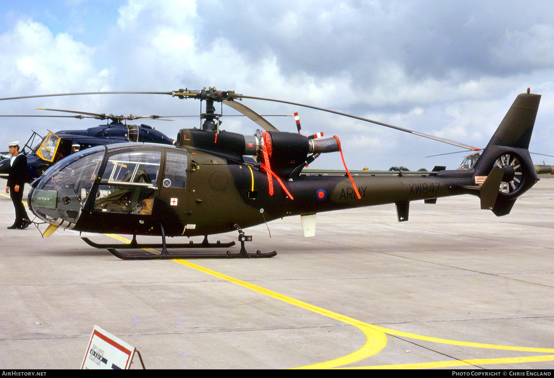 Aircraft Photo of XW847 | Aerospatiale SA-341B Gazelle AH1 | UK - Army | AirHistory.net #615919