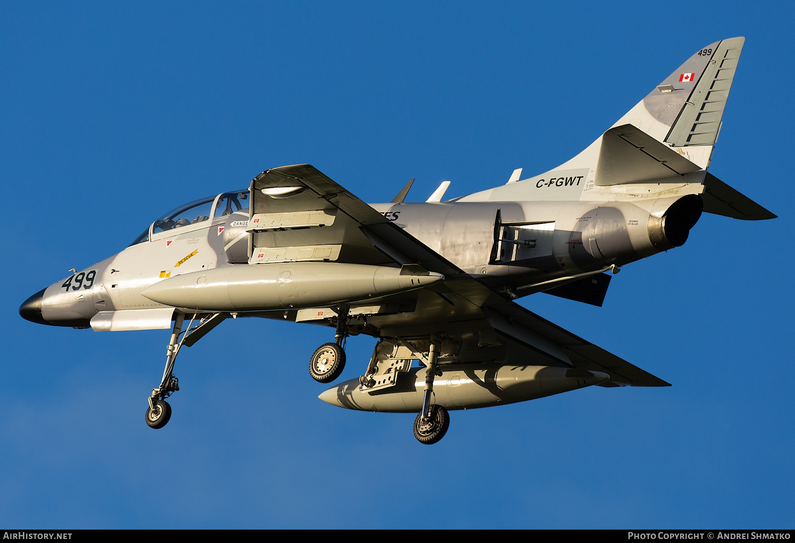 Aircraft Photo of C-FGWT | Douglas TA-4J Skyhawk | Top Aces | AirHistory.net #615920