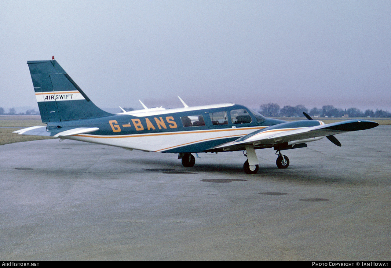 Aircraft Photo of G-BANS | Piper PA-34-200 Seneca | Air Swift | AirHistory.net #615924