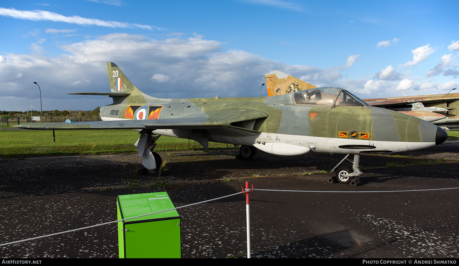 Aircraft Photo of XG152 | Hawker Hunter F6A | UK - Air Force | AirHistory.net #615928