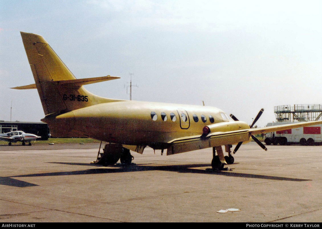 Aircraft Photo of G-31-635 | British Aerospace BAe-3101 Jetstream 31 | AirHistory.net #615934