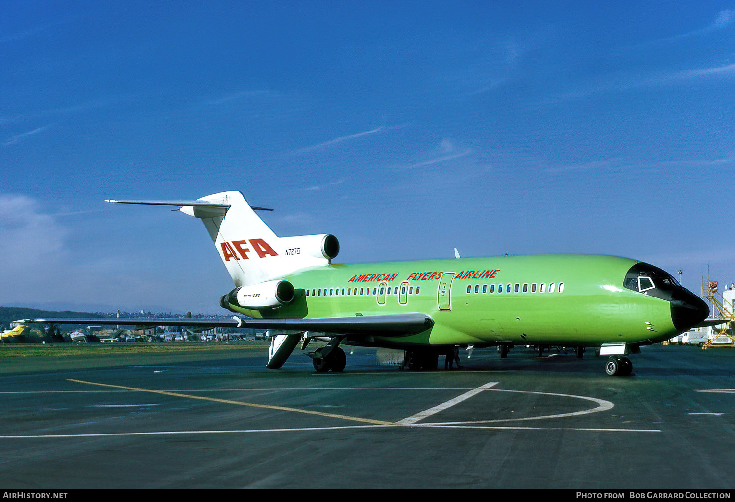 Aircraft Photo of N7270 | Boeing 727-27C | American Flyers Airline - AFA | AirHistory.net #615940