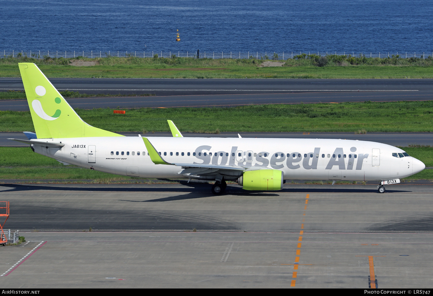 Aircraft Photo of JA813X | Boeing 737-800 | Solaseed Air | AirHistory.net #615944