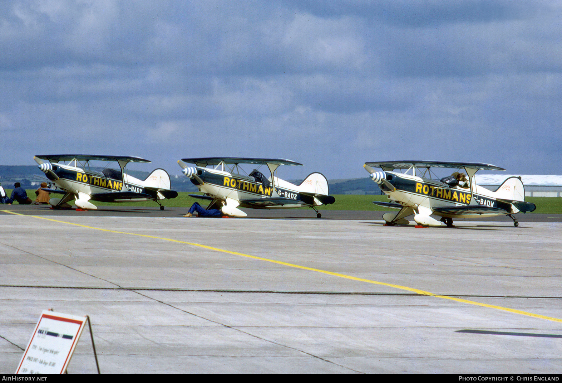 Aircraft Photo of G-BADW | Pitts S-2A Special | Rothmans International | AirHistory.net #615950