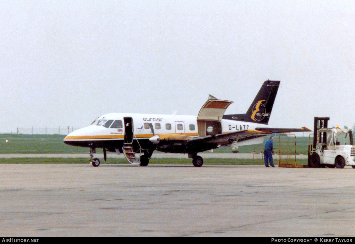 Aircraft Photo of G-LATC | Embraer EMB-110P1 Bandeirante | Euroair | AirHistory.net #615956