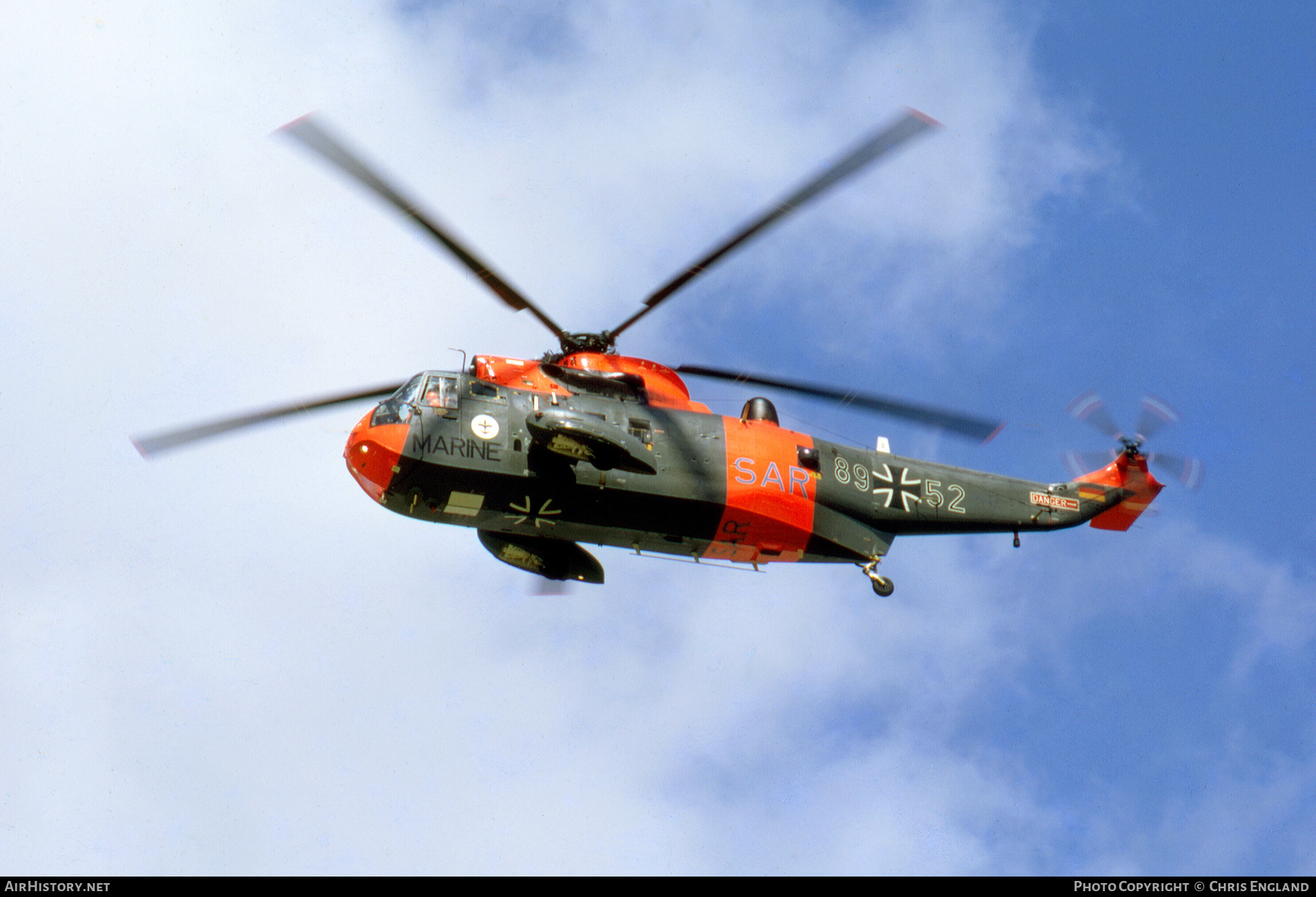 Aircraft Photo of 8952 | Westland WS-61 Sea King Mk41 | Germany - Navy | AirHistory.net #615957