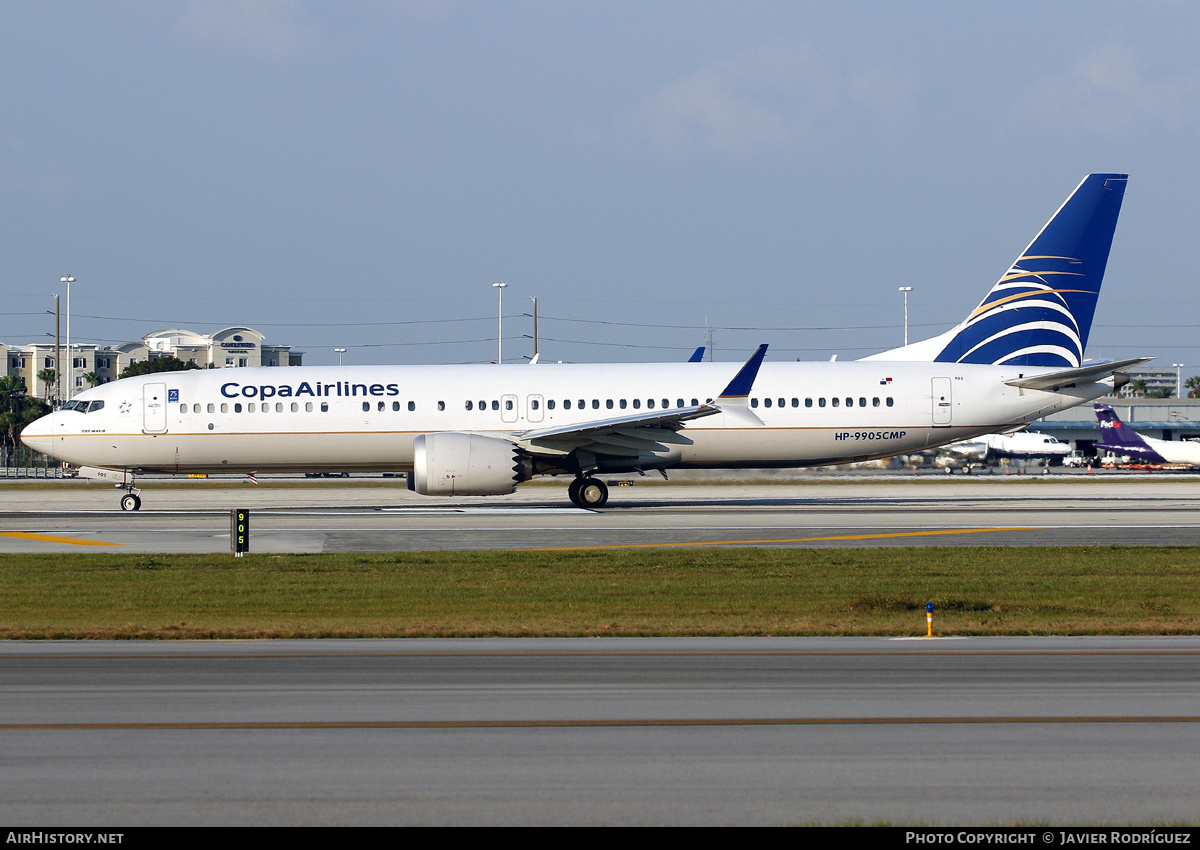 Aircraft Photo of HP-9905CMP | Boeing 737-9 Max 9 | Copa Airlines | AirHistory.net #615973