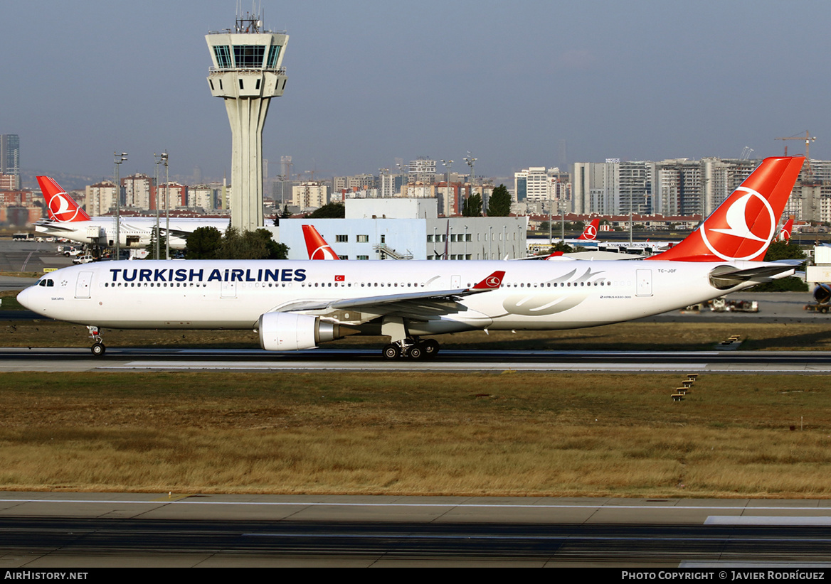Aircraft Photo of TC-JOF | Airbus A330-303 | Turkish Airlines | AirHistory.net #615976