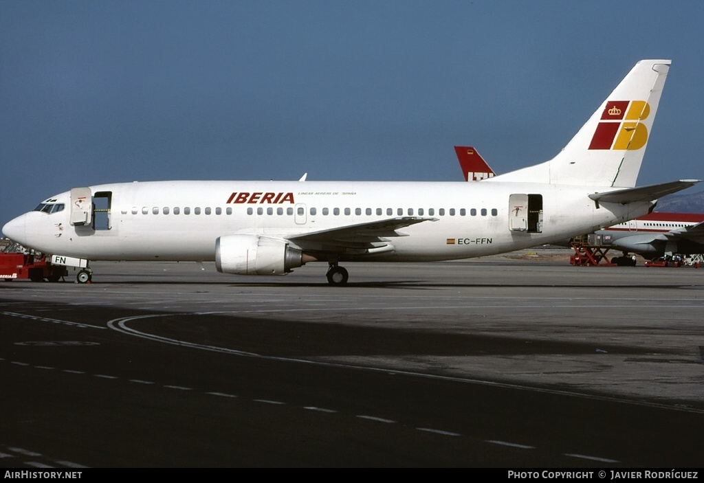 Aircraft Photo of EC-FFN | Boeing 737-36E | Iberia | AirHistory.net #615983