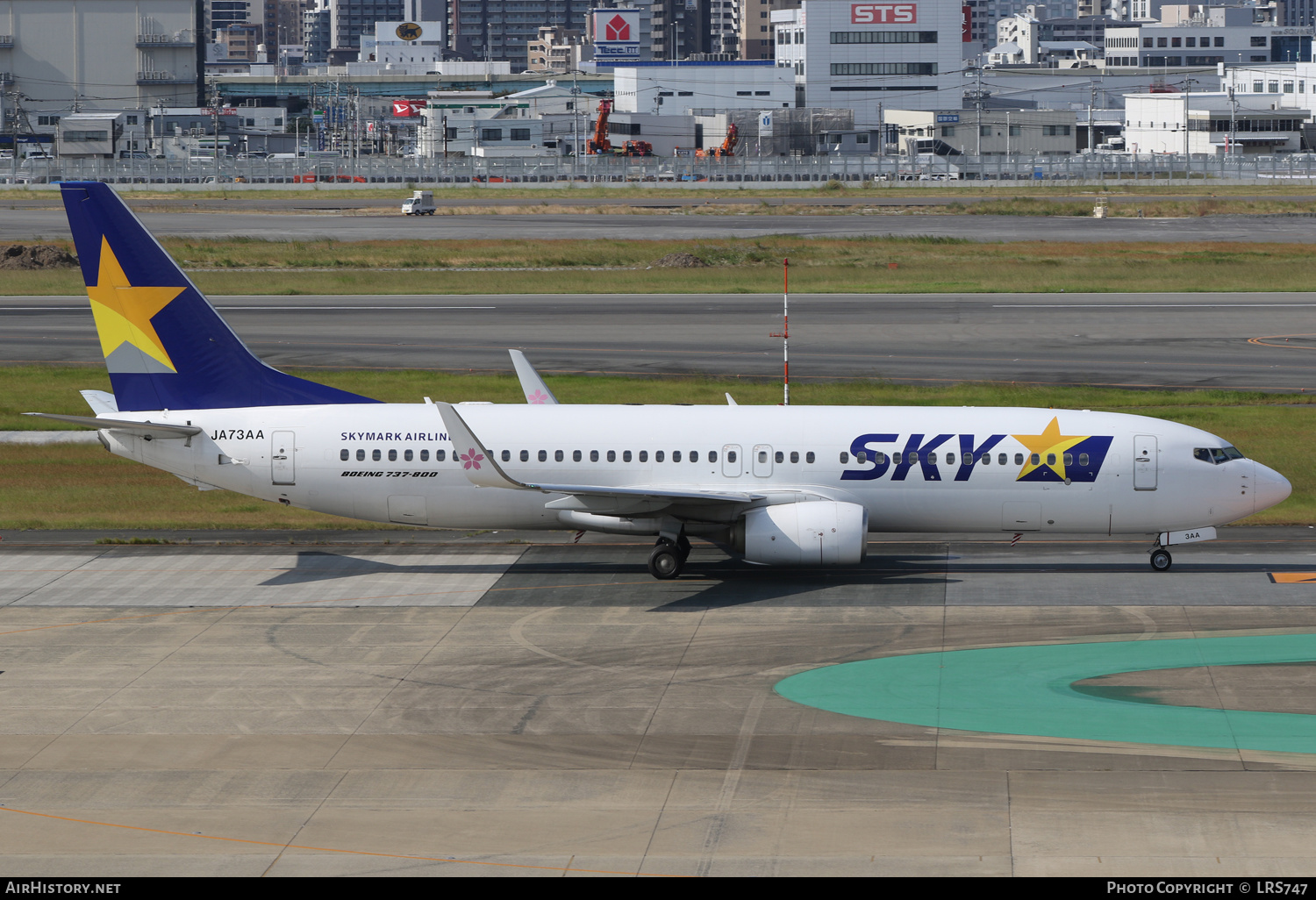 Aircraft Photo of JA73AA | Boeing 737-800 | Skymark Airlines | AirHistory.net #615990