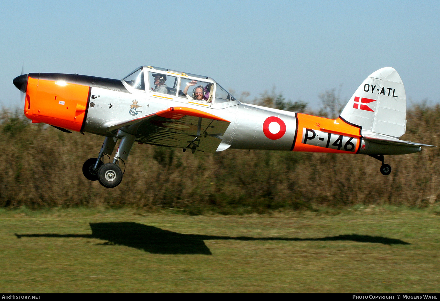 Aircraft Photo of OY-ATL / P-146 | De Havilland DHC-1 Chipmunk 22 | Denmark - Air Force | AirHistory.net #615998