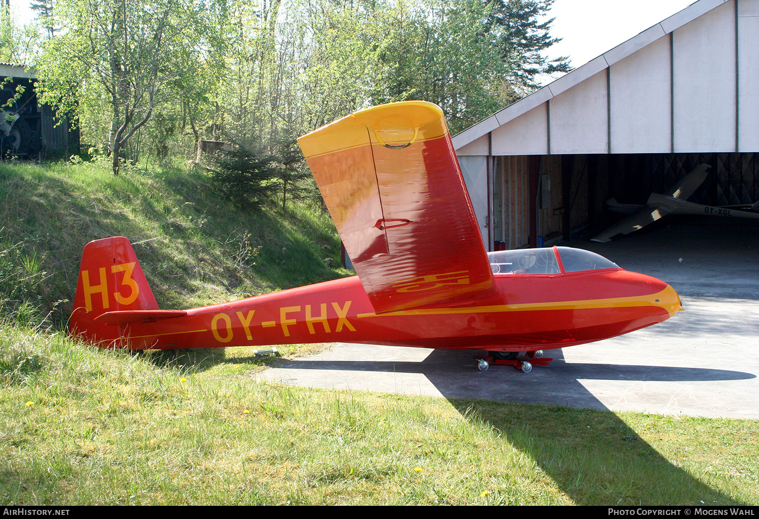 Aircraft Photo of OY-FHX | Scheibe Bergfalke III | AirHistory.net #616014