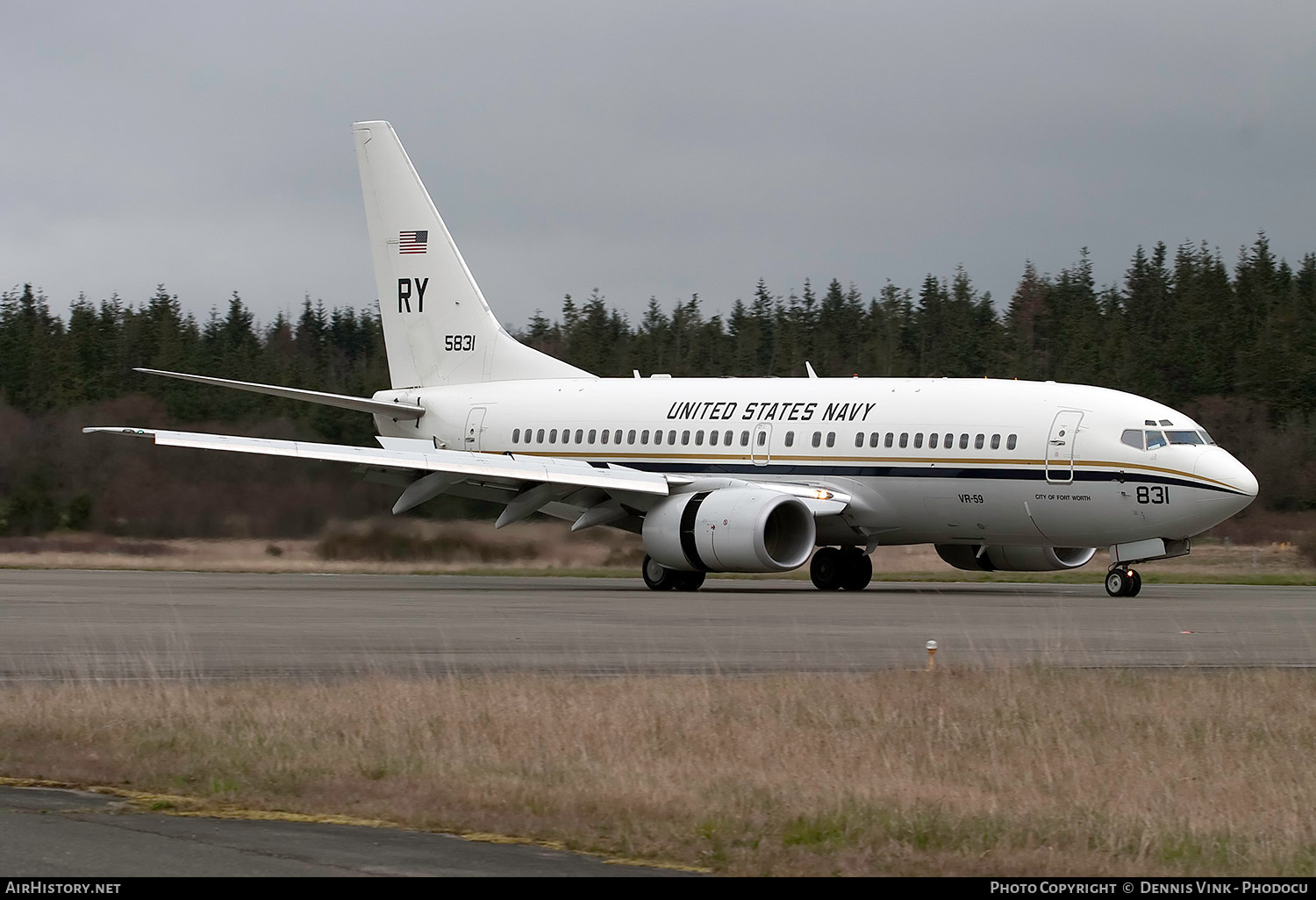 Aircraft Photo of 165831 / 5831 | Boeing C-40A Clipper | USA - Navy | AirHistory.net #616018