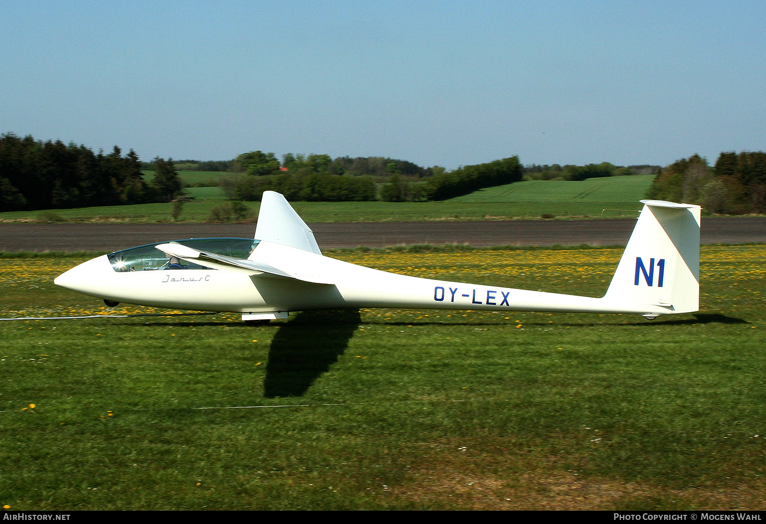 Aircraft Photo of OY-LEX | Schempp-Hirth HS-6 Janus Ce | AirHistory.net #616021