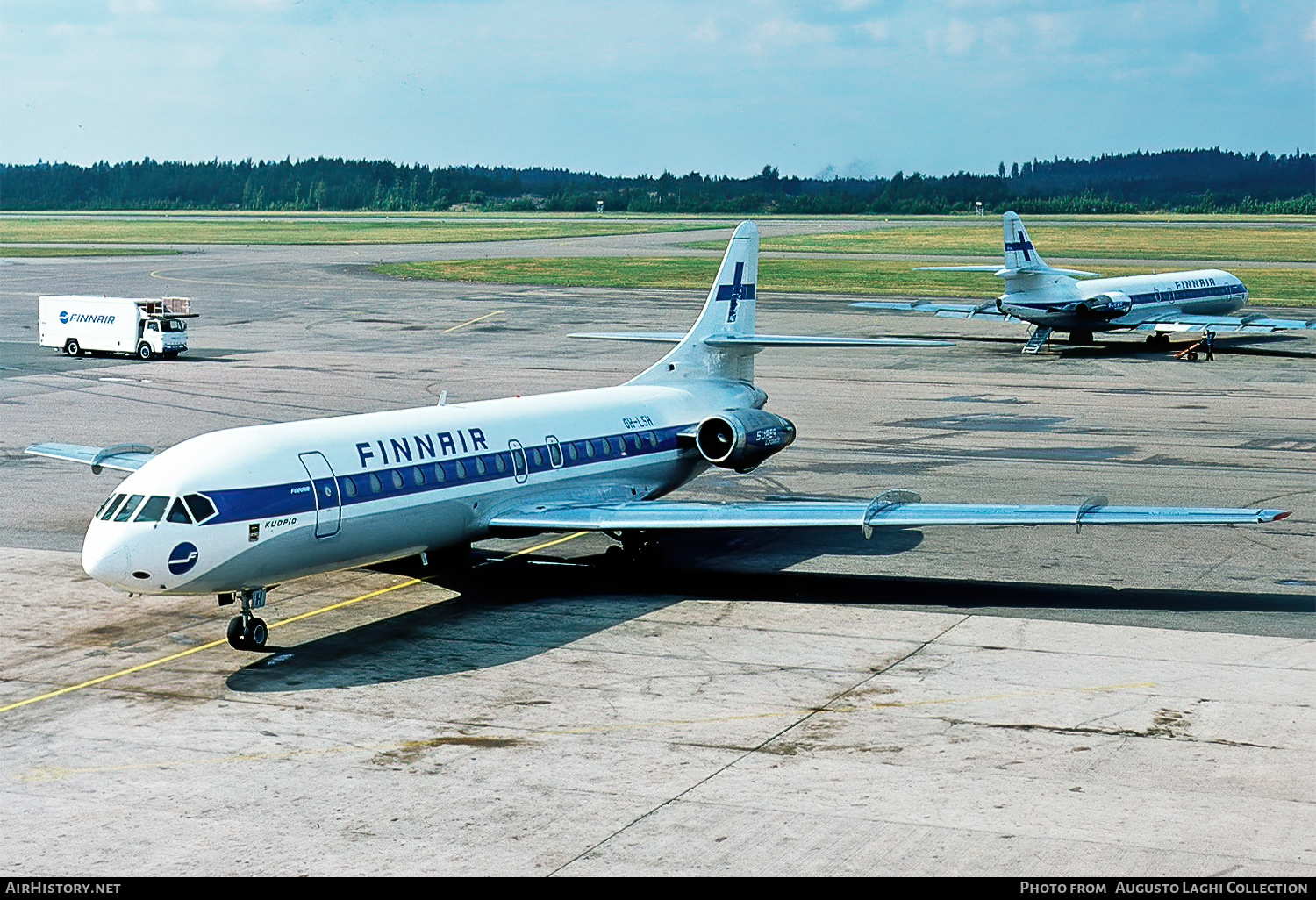 Aircraft Photo of OH-LSH | Sud SE-210 Caravelle 10B3 Super B | Finnair | AirHistory.net #616023