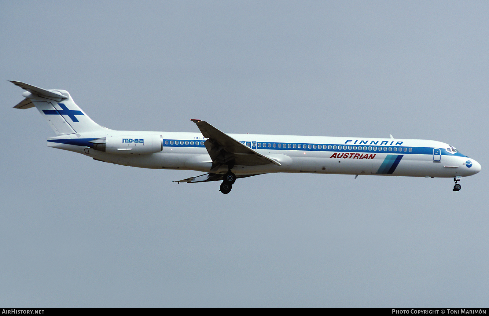 Aircraft Photo of OH-LMT | McDonnell Douglas MD-82 (DC-9-82) | Finnair | AirHistory.net #616026