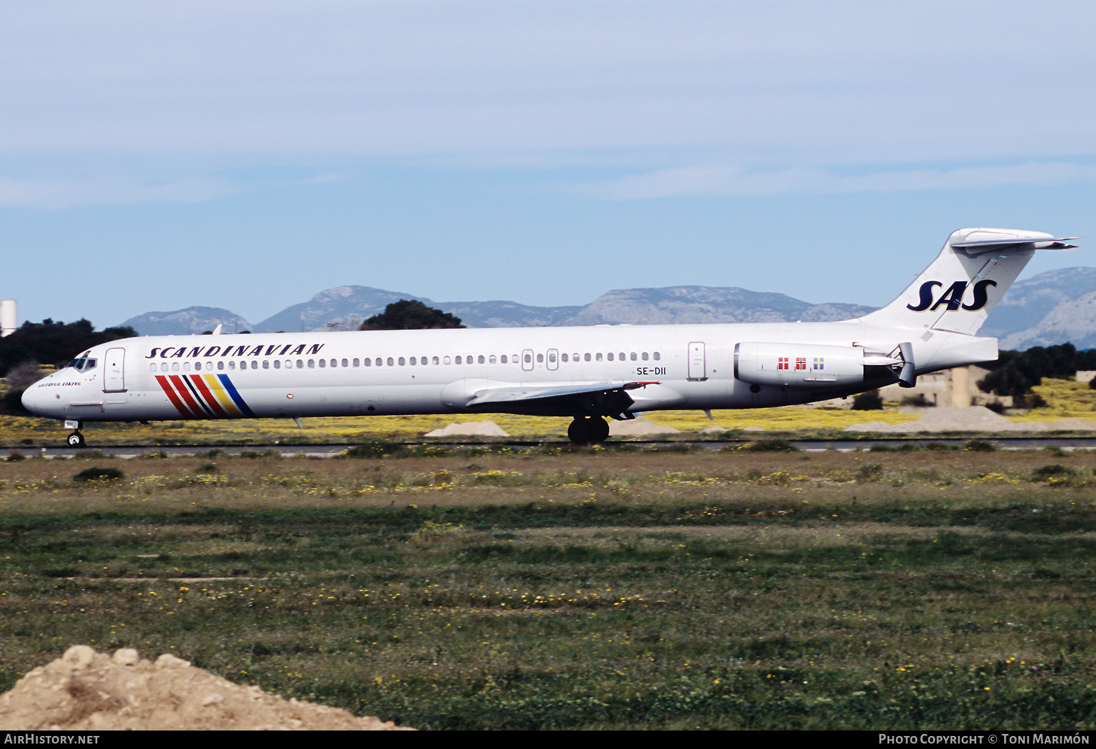 Aircraft Photo of SE-DII | McDonnell Douglas MD-82 (DC-9-82) | Scandinavian Airlines - SAS | AirHistory.net #616047