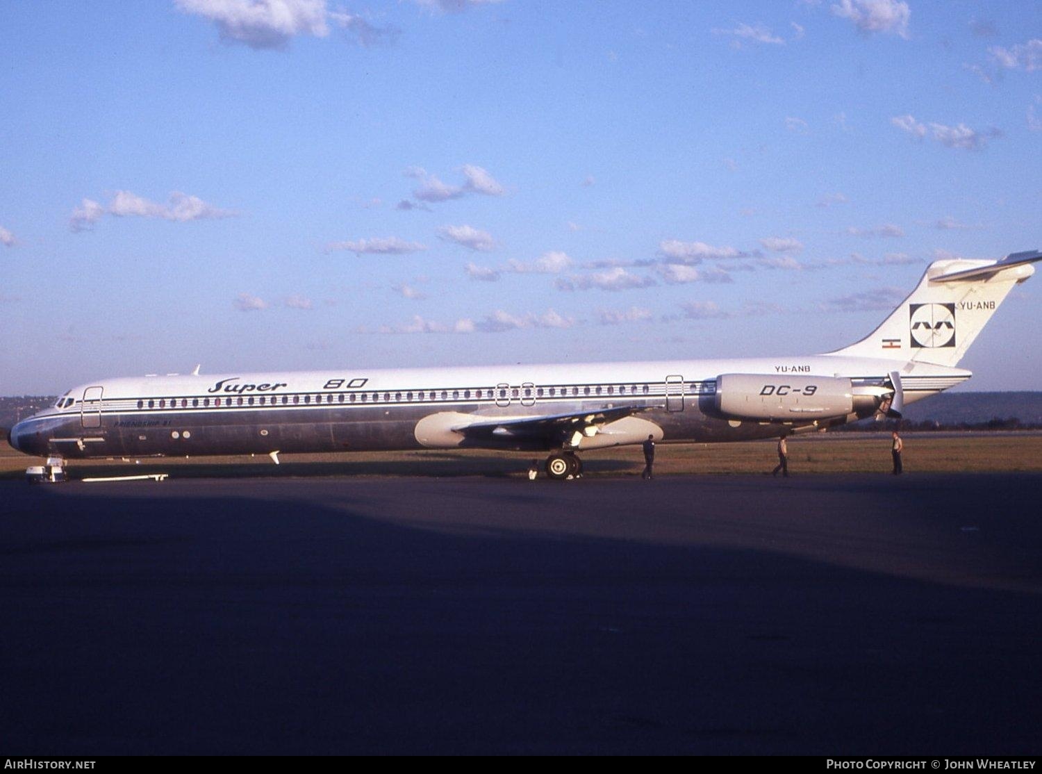 Aircraft Photo of YU-ANB | McDonnell Douglas MD-82 (DC-9-82) | Inex-Adria Airways | AirHistory.net #616086