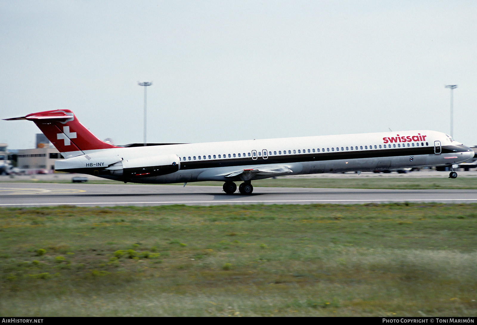 Aircraft Photo of HB-INY | McDonnell Douglas MD-81 (DC-9-81) | Swissair | AirHistory.net #616093