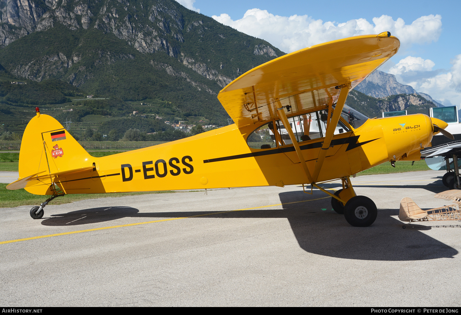 Aircraft Photo of D-EOSS | Piper PA-18 Super Cub | Aeralpi Flying Club | AirHistory.net #616103